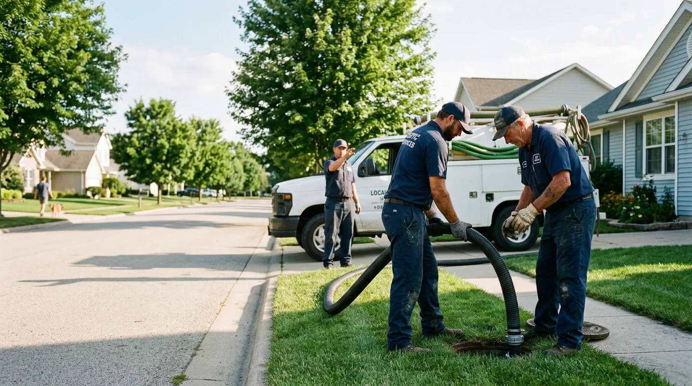 Emergency Septic Service in Estelline, TX